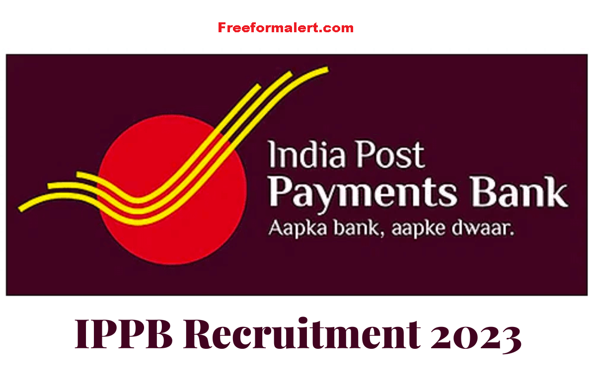 IPPB Executive Recruitment 2023 Online Form