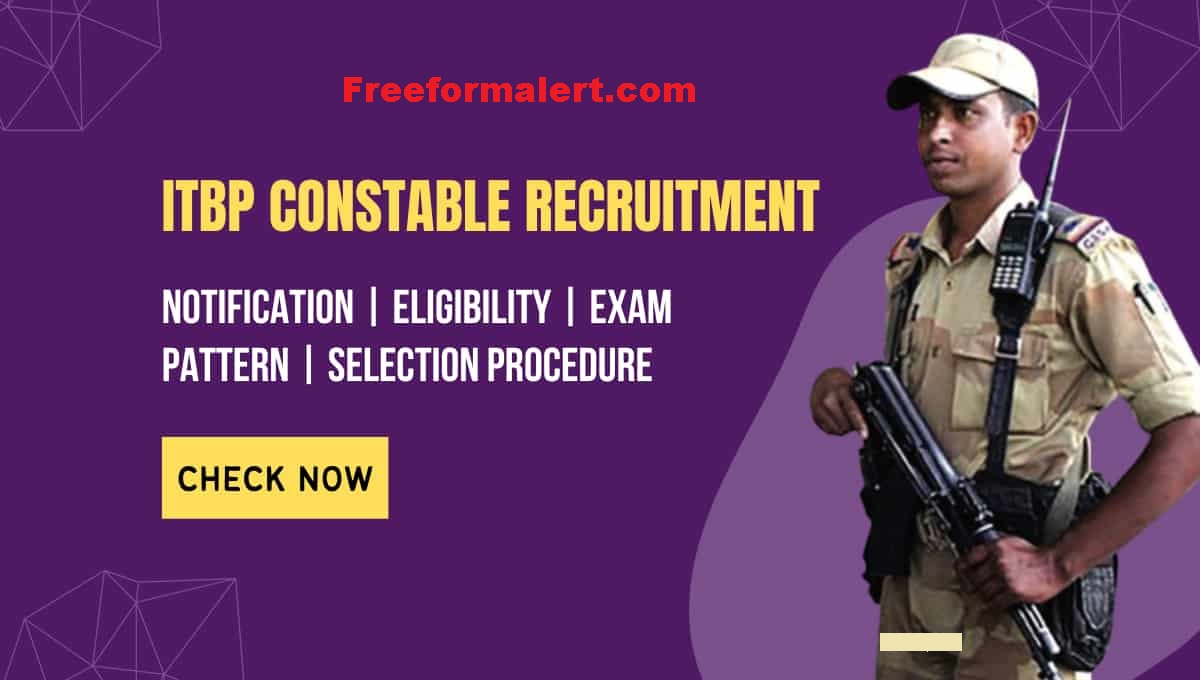 ITBP Driver Recruitment 2023 Online Form