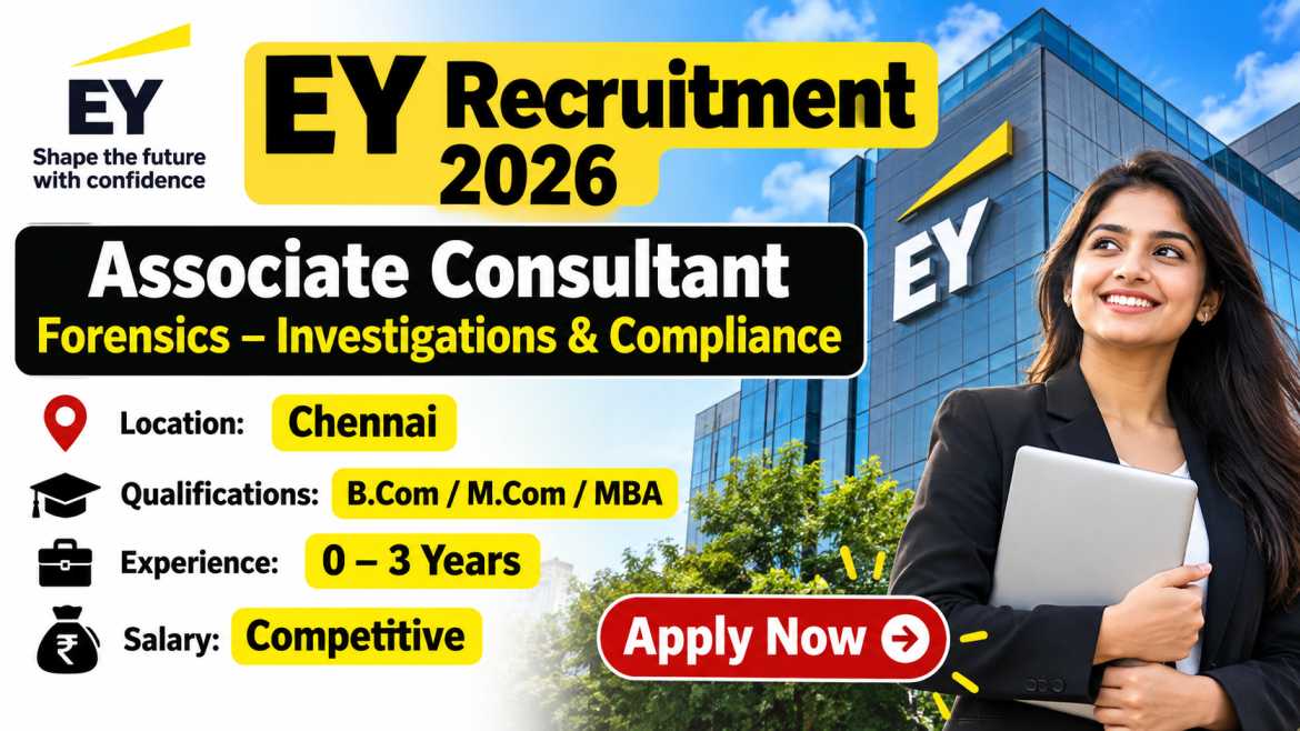 EY Associate Consultant Recruitment 2026