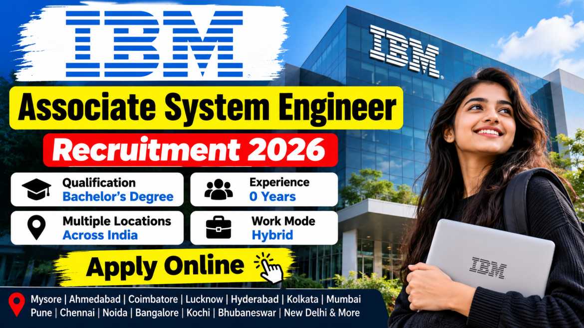 IBM Associate System Engineer Recruitment 2026 @BerojgarShala