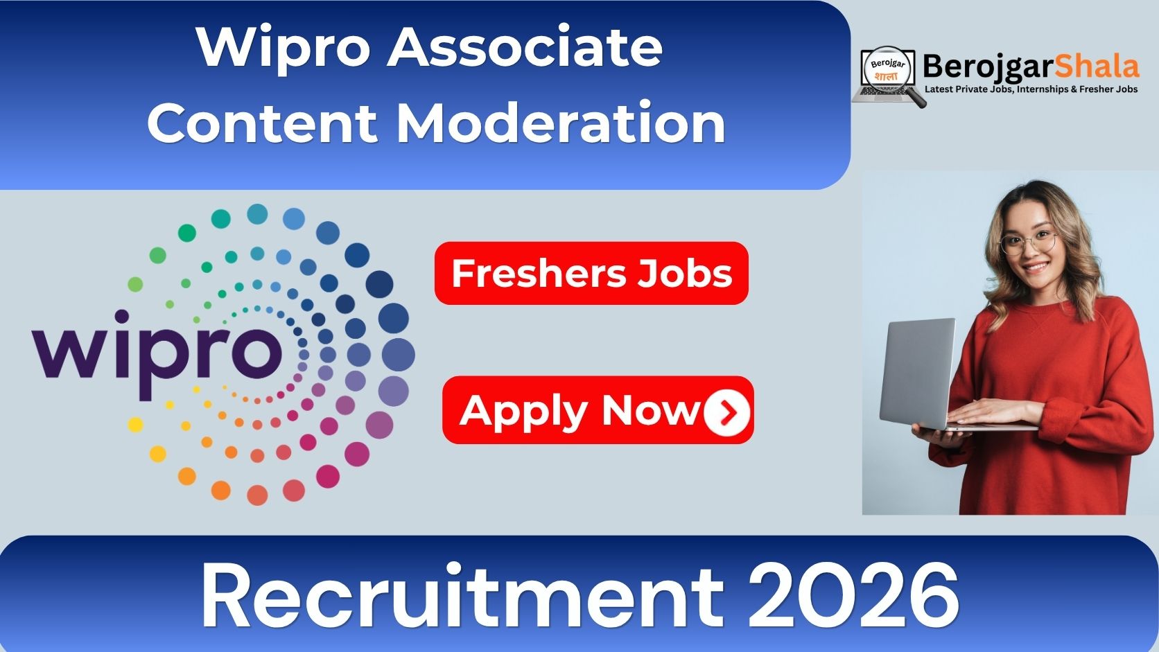 Wipro Associate Content Moderation Recruitment 2026 – Freshers Can Apply